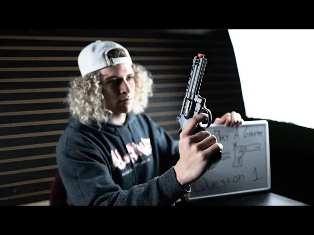getting shot for wrong answers | co2 airsoft gun (425fps